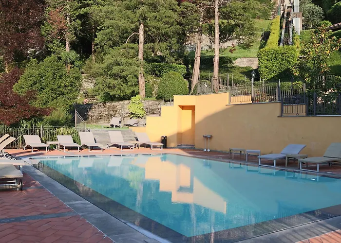 View - Luminosa Casa Con Piscina E Terrazza * Pognana Lario